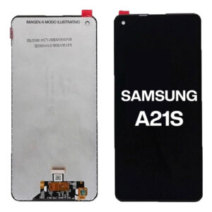 MÓDULO SAMSUNG A21S CALIDAD ORIGINAL NEGRO Con Marco