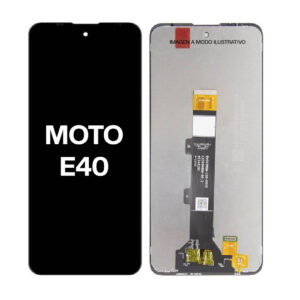 MÓDULO MOTO E40 CALIDAD ORIGINAL NEGRO