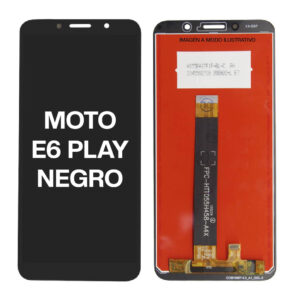 MÓDULO MOTO E6 PLAY NEGRO
