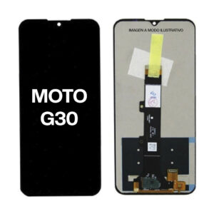 MÓDULO MOTO G30 CALIDAD ORIGINAL NEGRO