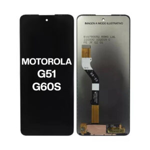 MÓDULO MOTO G60S / G51 CALIDAD ORIGINAL NEGRO