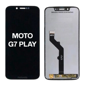 MÓDULO MOTO G7 PLAY CALIDAD ORIGINAL NEGRO