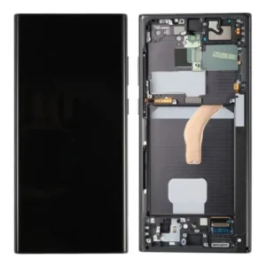 MÓDULO ORIGINAL DE FÁBRICA SAMSUNG S22 ULTRA (S908) CON MARCO FULL