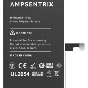 BATERIA AMPSENTRIX PLUS IPHONE 15